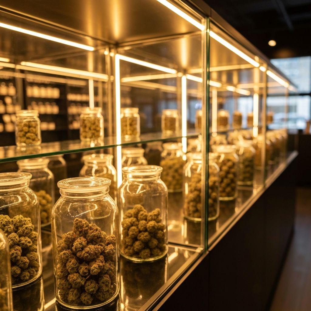 Inside Becker Dispensary